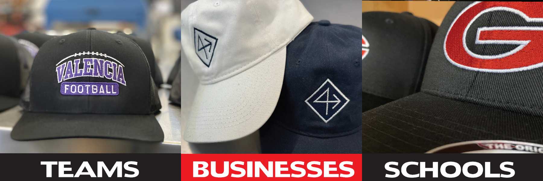 Order Embroidered Hats online 3 steps